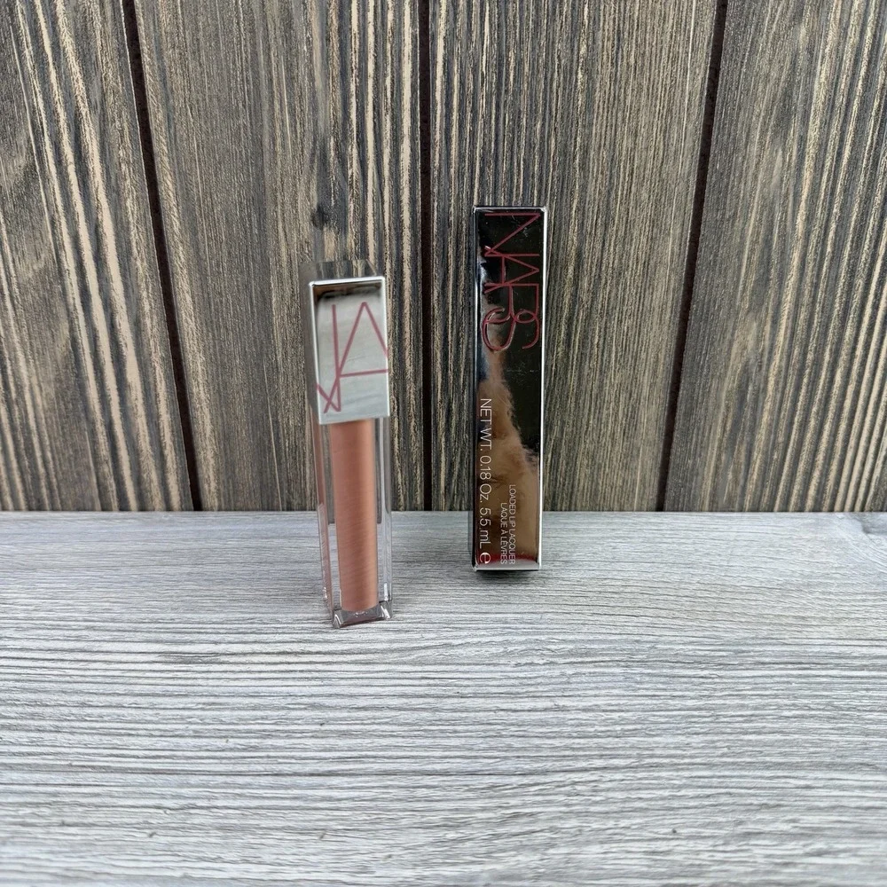 NARS Loaded Lip Lacquer Young Hearts 0.18 oz 5.5mL Nude Liquid Lip Gloss New